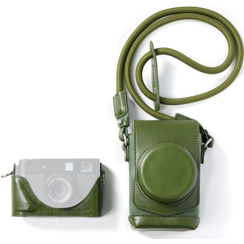 SmallRig 5220 Leather Case Kit for FUJIFILM X half, green