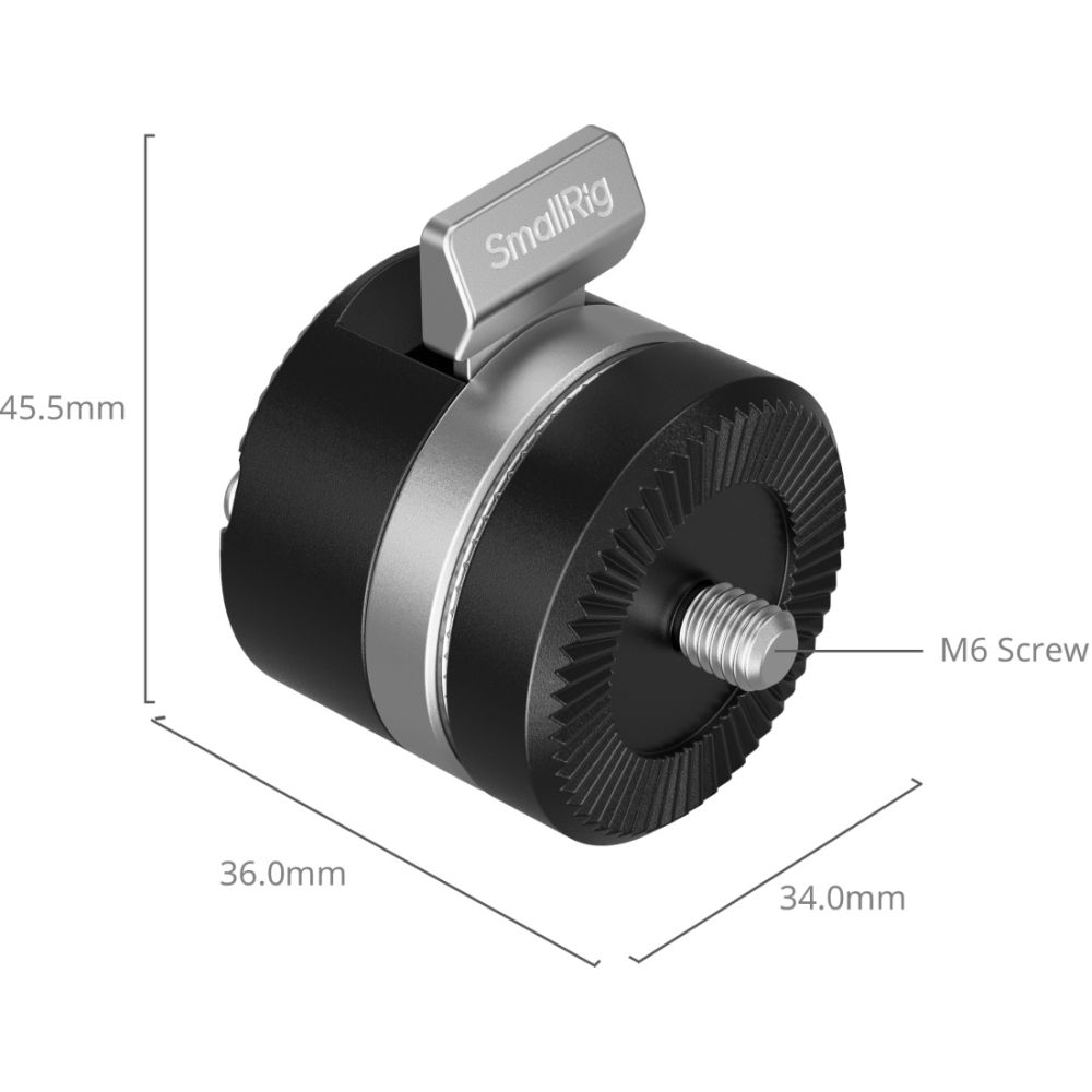 SmallRig 5134 Rotatable ARRI-Style Rosette Adapter