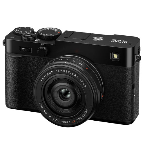 Fujifilm X-E5 schwarz + XF 23mm f/2,8 R WR