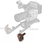 SmallRig 5162 "ImageGrip" Serie Holzgriff mit ARRI-Rosette (Linke Seite)