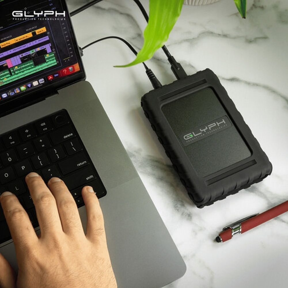 Glyph Blackbox Plus SSD U.2 30.72 TB PRO, USB-C(3.2, Gen2), Externe Stromversorgung