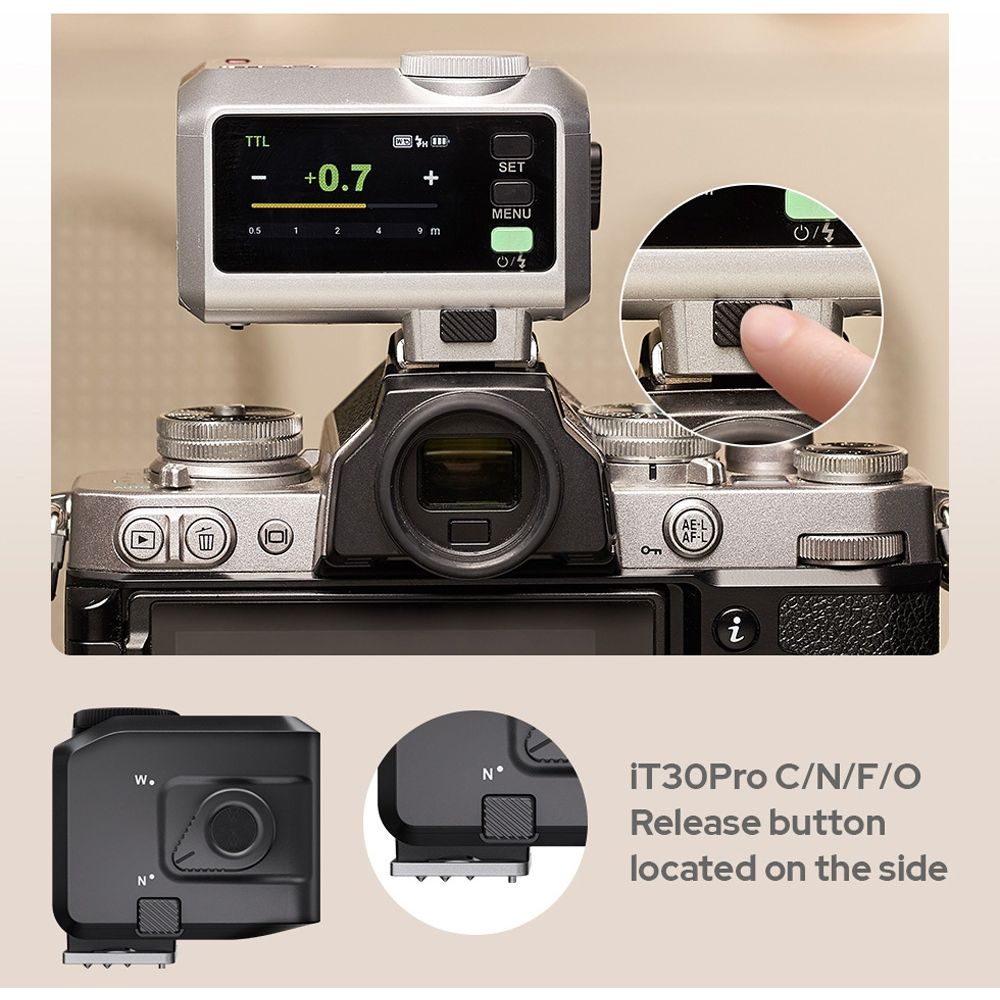 Godox iT30Pro Silver iFlash TTL Camera Flash Sony
