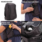 Shimoda Rucksack Sidecountry 28 Women's Starter Kit - schwarz/weiß - 520-353