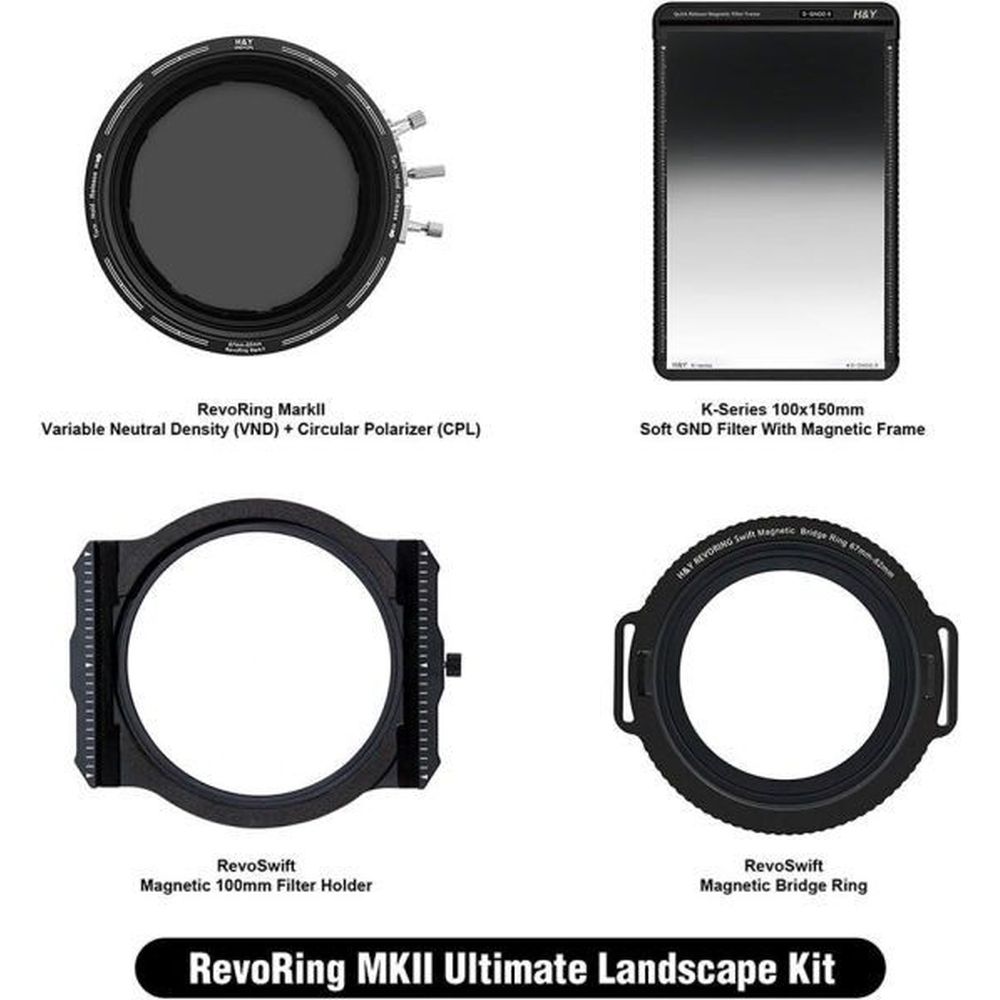 H&Y RevoRing MKII Querformat-Bausatz 82-95mm (RNC95-II + RBR-95 + RH100 + KS09)