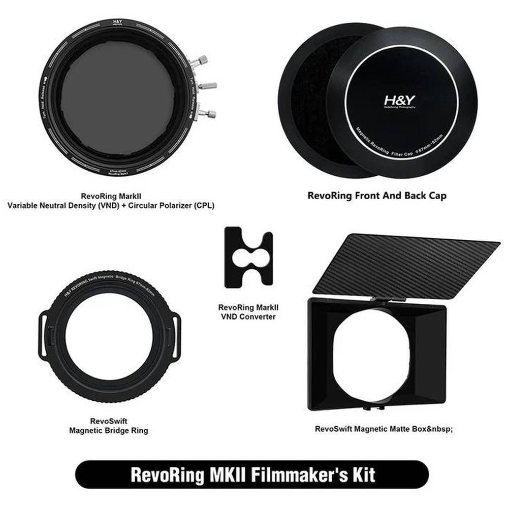 H&Y Revoring MKII Video-Bausatz 67-82mm (RNC82-II + RBR-82 + RMBOX + RC01)