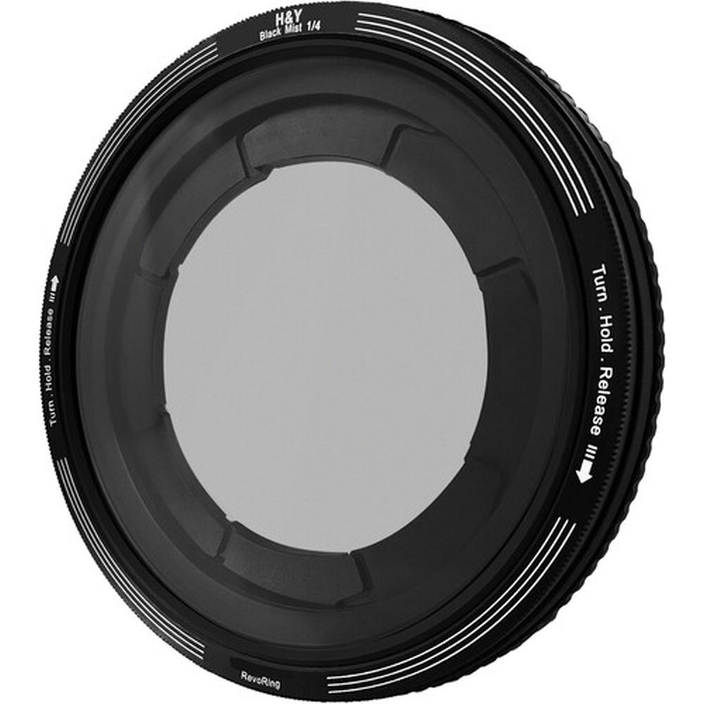 H&Y RevoRing Schwarz promist 1/4 Filter (67-82mm)