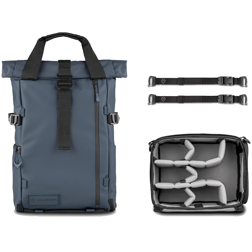 WANDRD PRVKE Photo Bundle Rucksack V4 - Aegean Blue - 21L