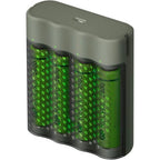 GP USB Akku-Ladegerät M451 inkl. 4 x RECYKO AA 2600 mAh