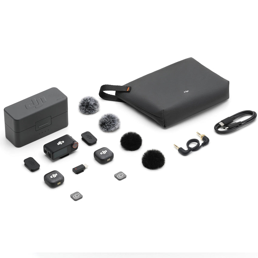 DJI Mic 3 (2 TX + 1 RX + Ladetasche)