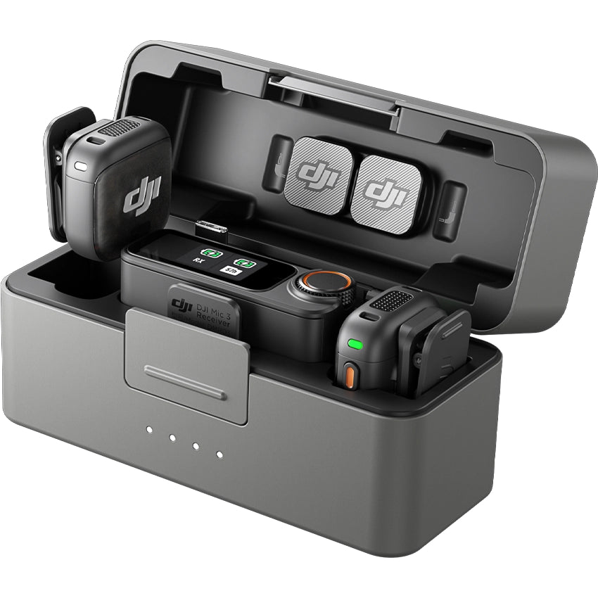 DJI Mic 3 (2 TX + 1 RX + Charging Case)