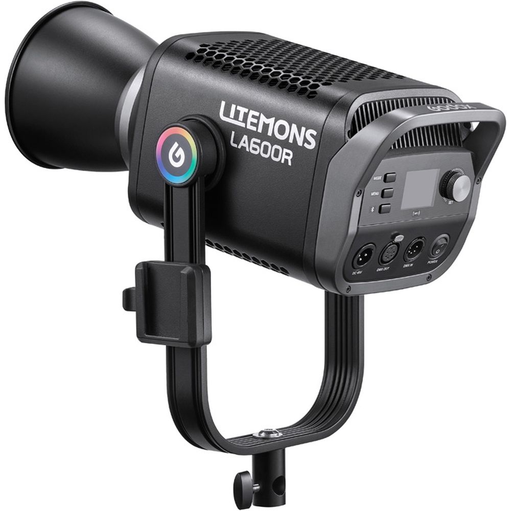 Godox Litemons LA600R RGB-LED-Videoleuchte mit Tragetasche (schwarz)
