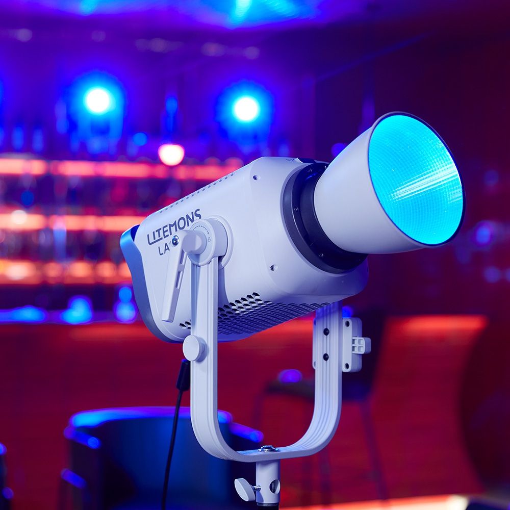 Godox Litemons LA600Bi Bi-colour LED Video Light mit Tragetasche (weiß)