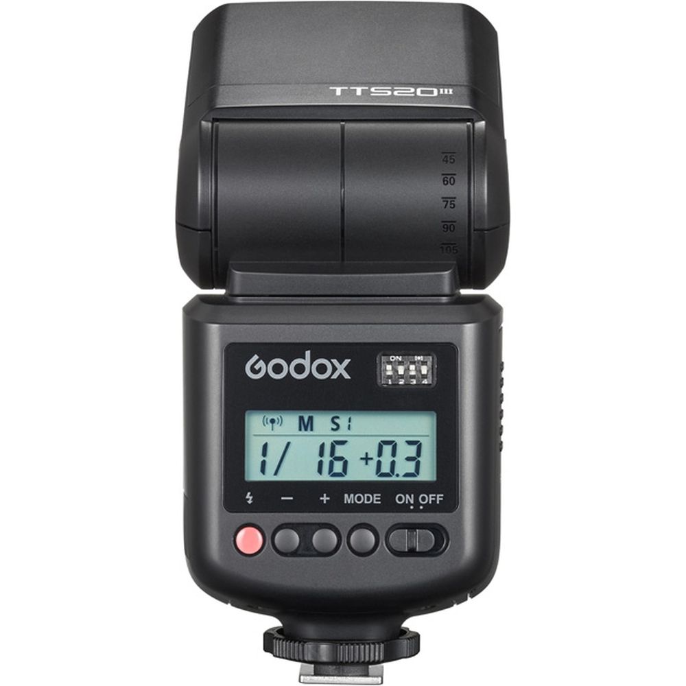Godox TT520III Kamerablitz mit LCD-Bildschirm
