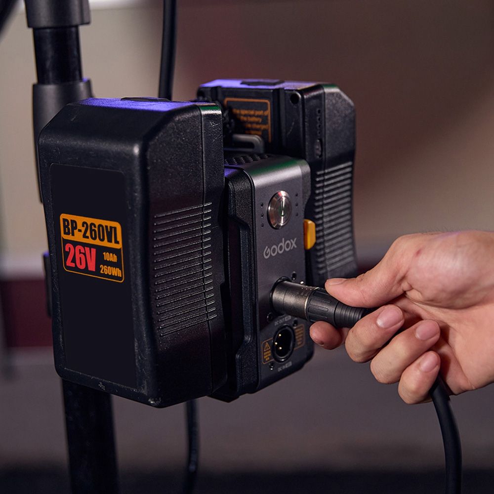 Godox Litemons RGB-LED-Videolicht-Kit LA150R K1 (schwarz)