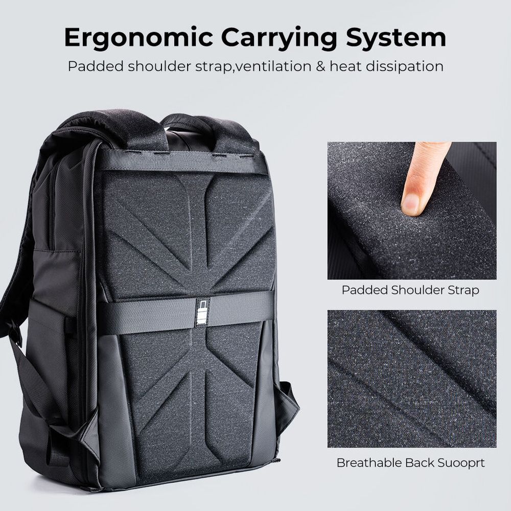 K&F Concept Kombi Stativ/Rucksack Trident-T Stativ + Concept Beta Backpack 20L schwarz