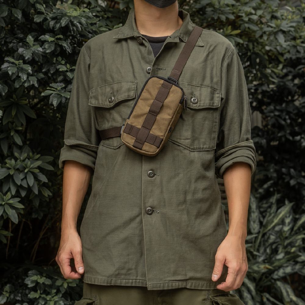 Wotancraft Add-on Modul 01 Doppelter Reißverschluss Zubehör khaki