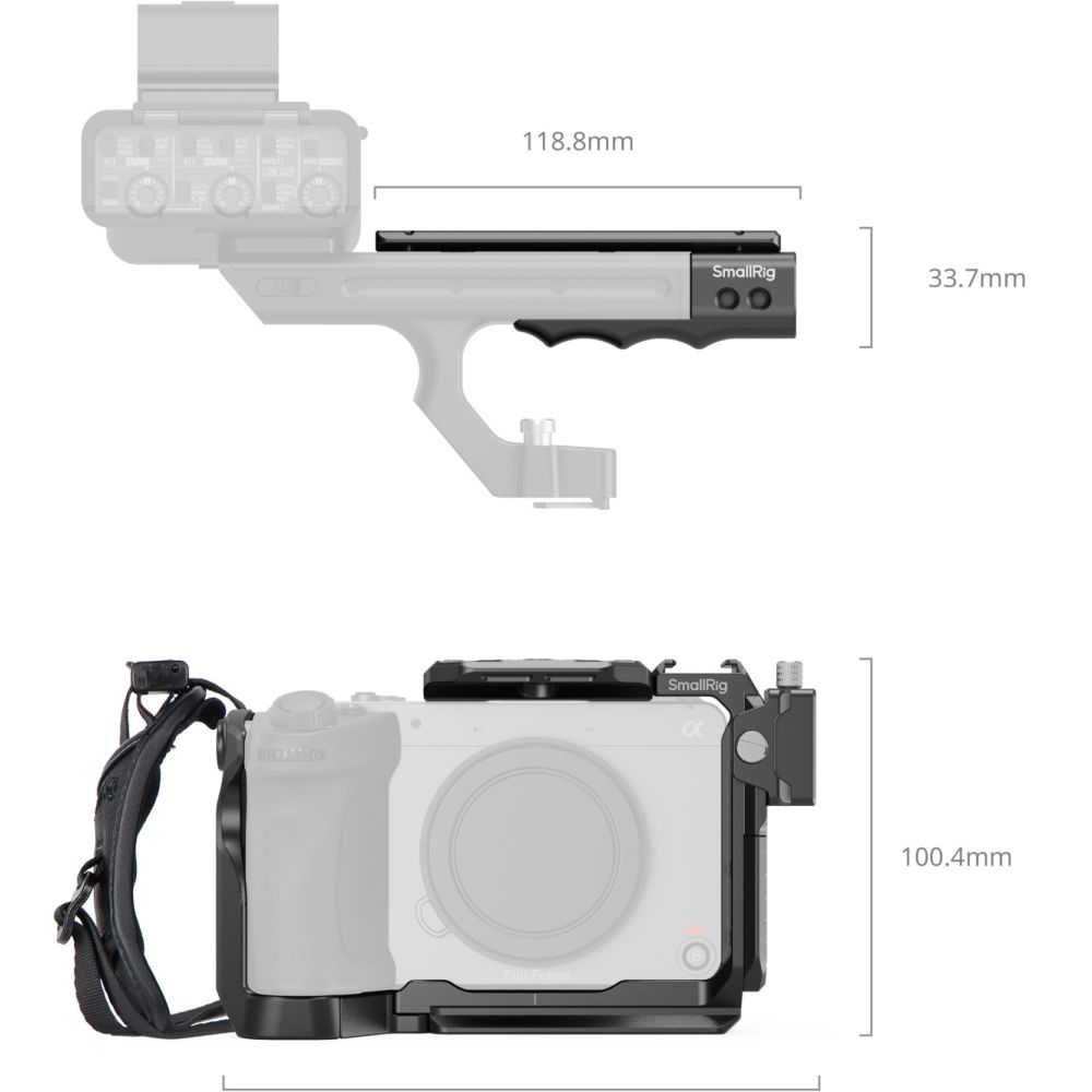 SmallRig 5588 Käfig-Kit für Sony FX2