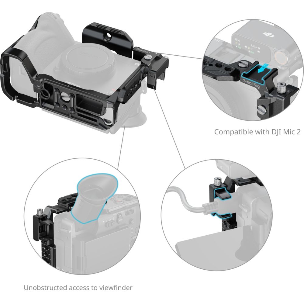 SmallRig 5588 Käfig-Kit für Sony FX2