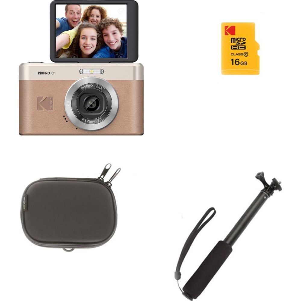 Kodak Pixpro C1 braun KIT