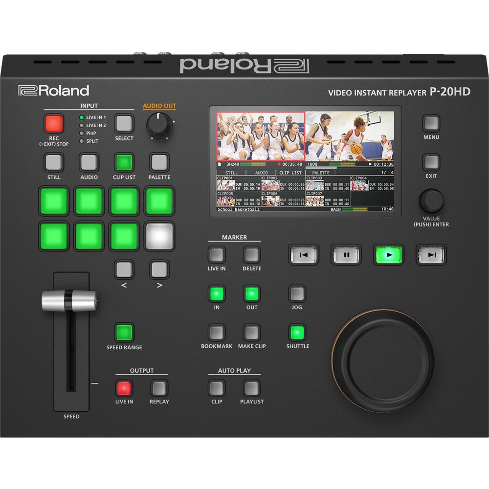 Roland P-20HD Video-Sofortwiedergabegerät