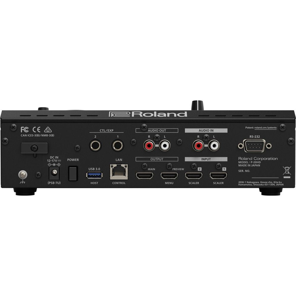 Roland P-20HD Video-Sofortwiedergabegerät