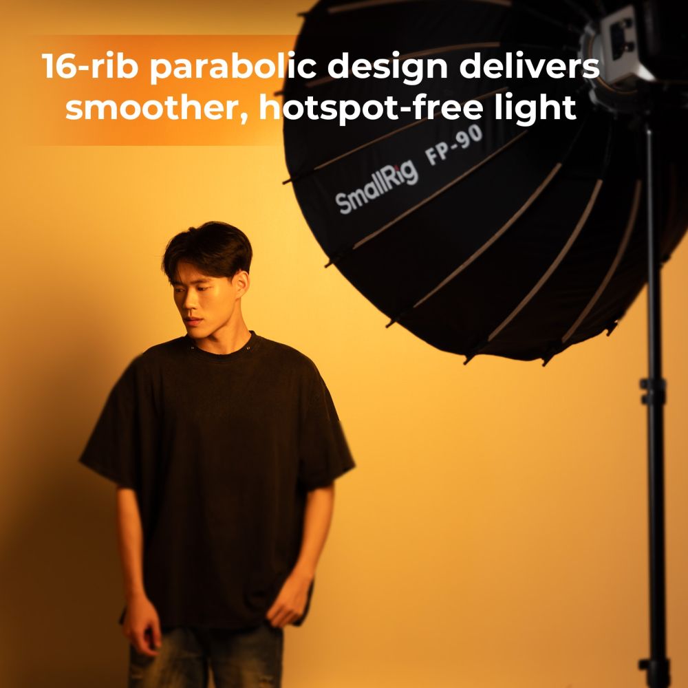 SmallRig 5395 FP-90 Schnellaufbau-Falt-Parabol-Softbox