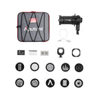 Aputure Spotlight Mini Kit mit 36°-Linsenlichtformer
