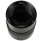 7artisans 75mm f/1.4 Canon RF - Schwarz