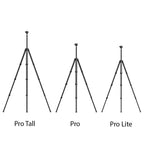 Peak Design Pro Tall Dreibeinstativ - Schwarz