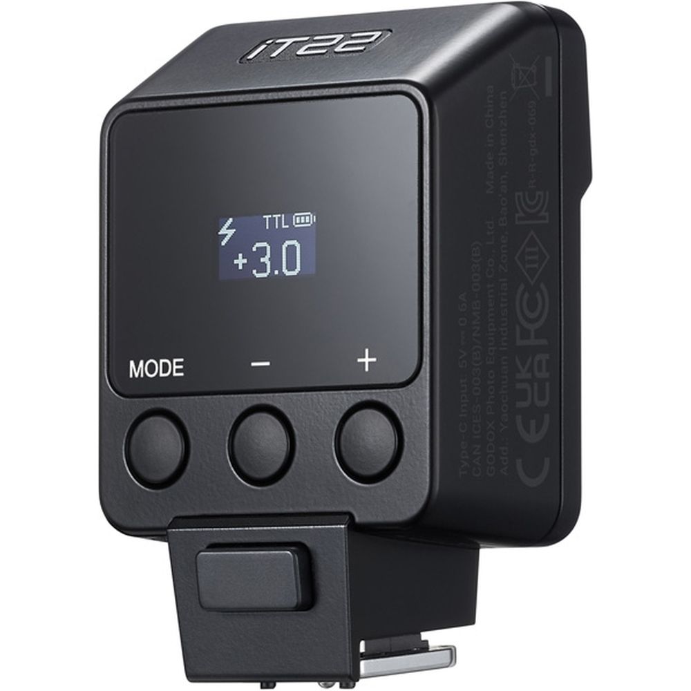 Godox IT22 iFlash TTL Kamerablitz Schwarz für Canon
