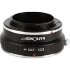 K&F Objektiv Adapter Canon EF/EF-S - EF-M mit 1/4" statief-mount