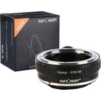 K&F Objektiv Adapter Konica AR - Canon EF-M (1/4" statief-mount)