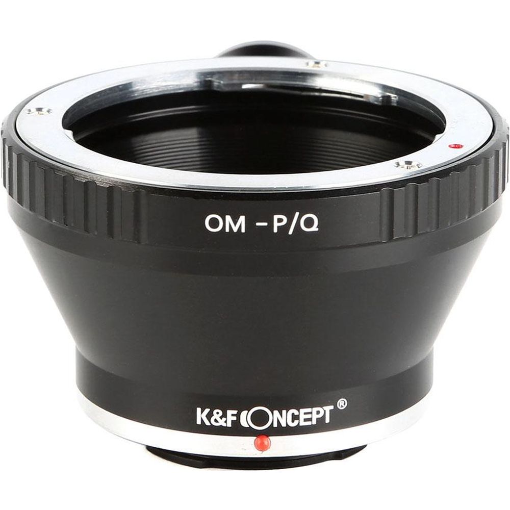 K&F Objektiv Adapter Olympus OM - Pentax Q (mit statief-mount)