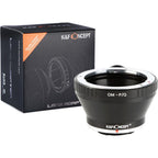 K&F Objektiv Adapter Olympus OM - Pentax Q (mit statief-mount)