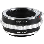 K&F Objektivadapter Pentax K/DA - Sony E-Mount