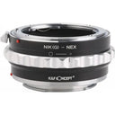 K&F Objektiv Adapter Nikon F (G-type) - Sony E-Mount
