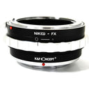 K&F Objektiv Adapter Nikon F (G-type) - Fujifilm X