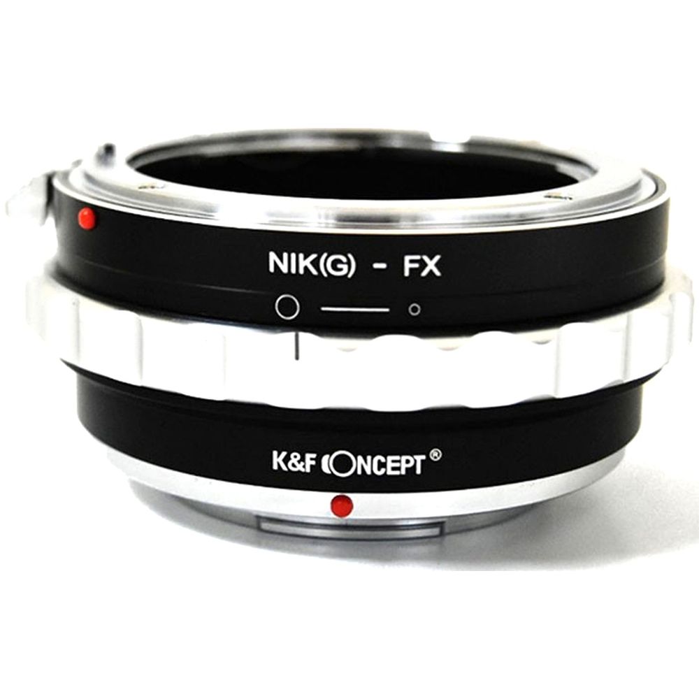 K&F Objektiv Adapter Nikon F (G-type) - Fujifilm X