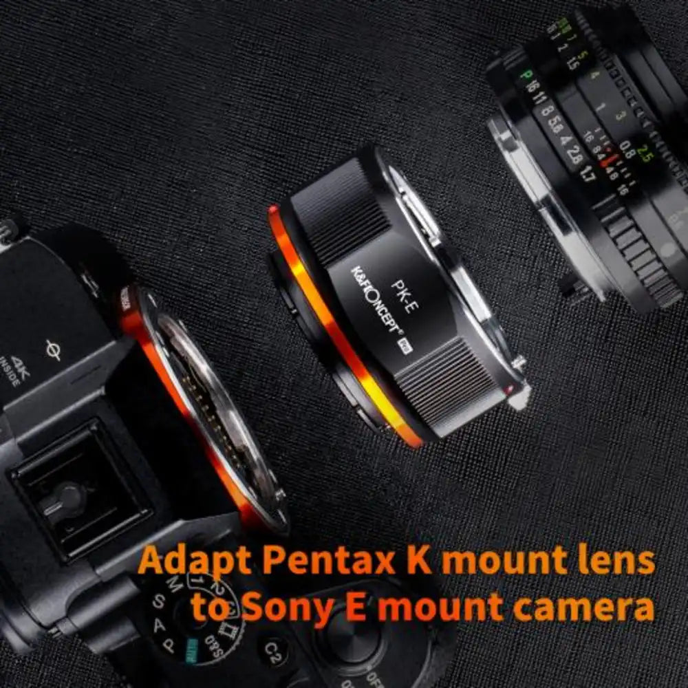 K&F Objektiv Adapter Pentax K - Sony E-Mount (PRO)