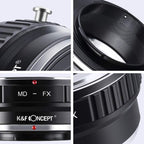 K&F Objektivadapter Minolta MD – Fujifilm X (PRO)