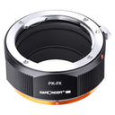 K&F Objektivadapter Pentax K – Fujifilm X (PRO)