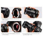 K&F Objektivadapter M42 – Sony E-Mount (IV PRO)