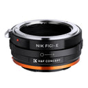 K&F Objektivadapter Nikon F (G-Typ) – Sony E-Mount (IV PRO)