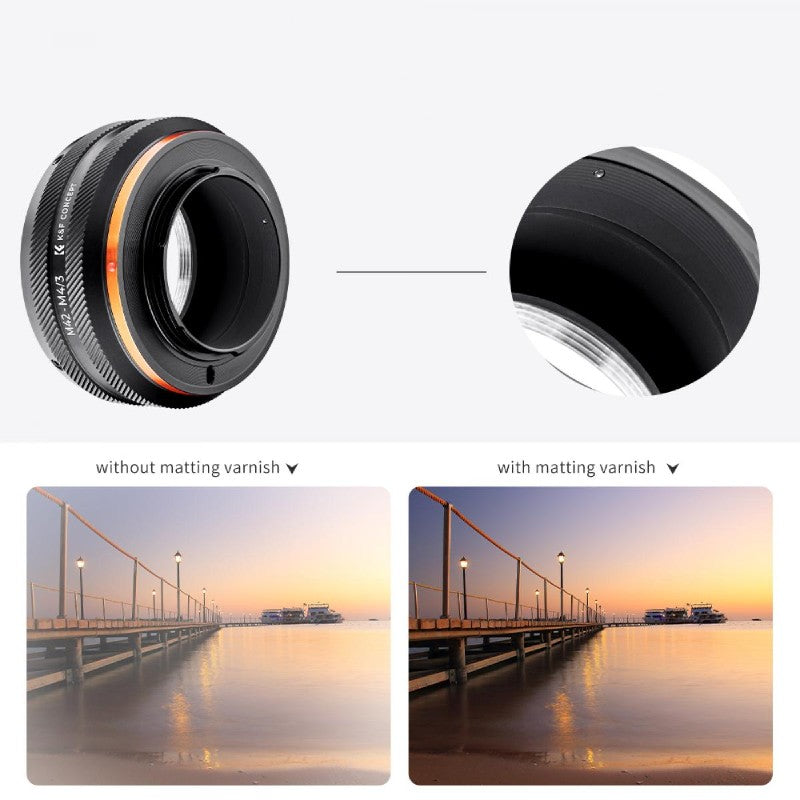 K&F Objektivadapter M42 – Micro 4/3 (IV PRO)
