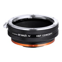 K&F Objektivadapter Canon EOS (EF / EF-S) – Micro 4/3 (IV PRO)