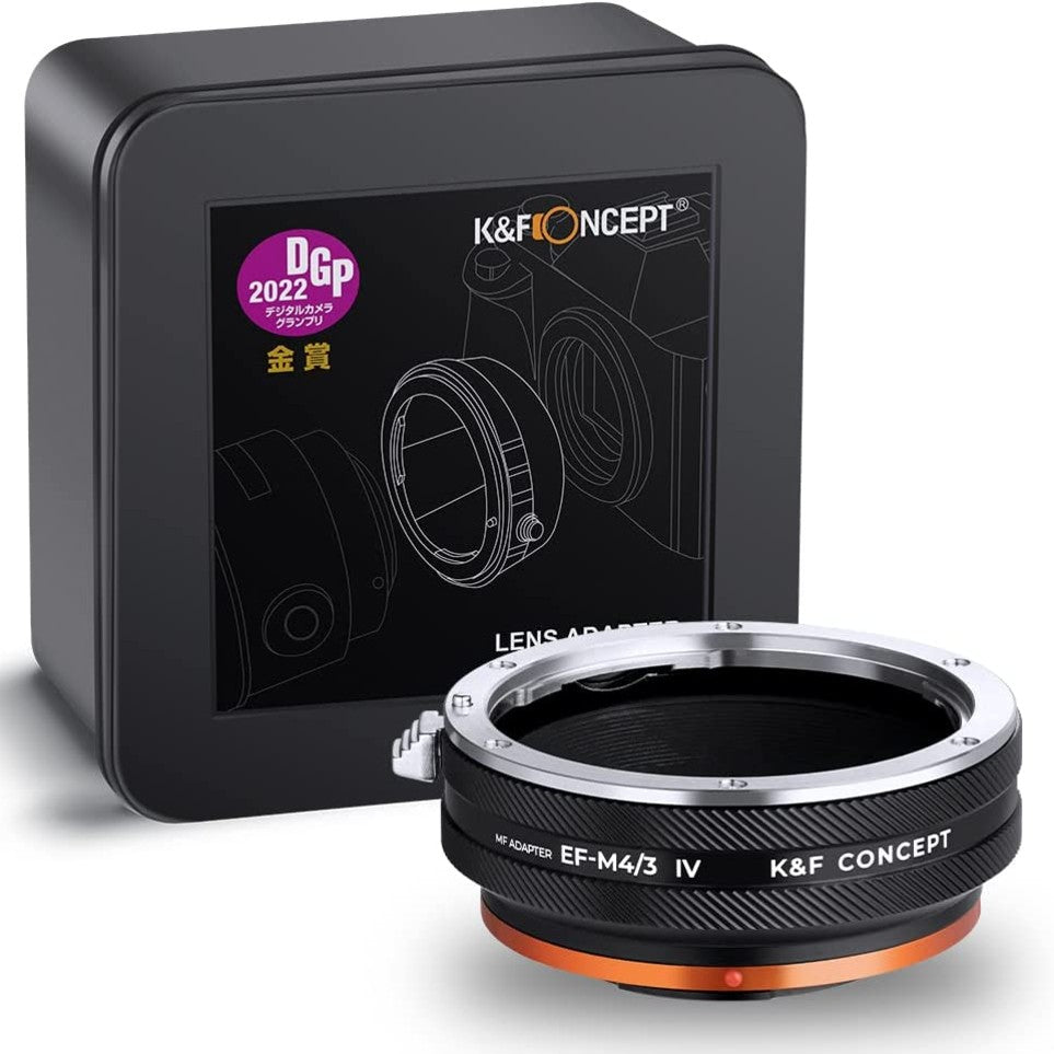K&F Objektivadapter Canon EOS (EF / EF-S) – Micro 4/3 (IV PRO)