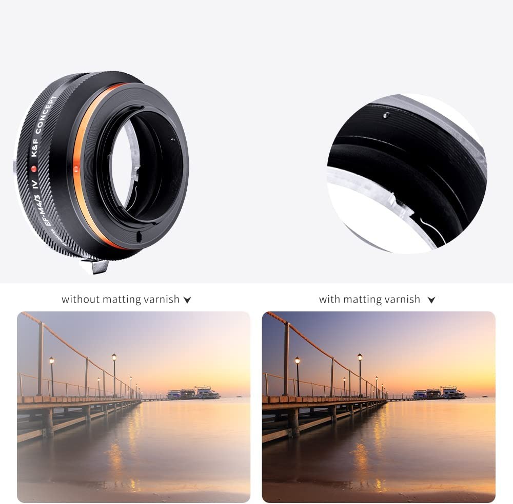 K&F Objektivadapter Canon EOS (EF / EF-S) – Micro 4/3 (IV PRO)