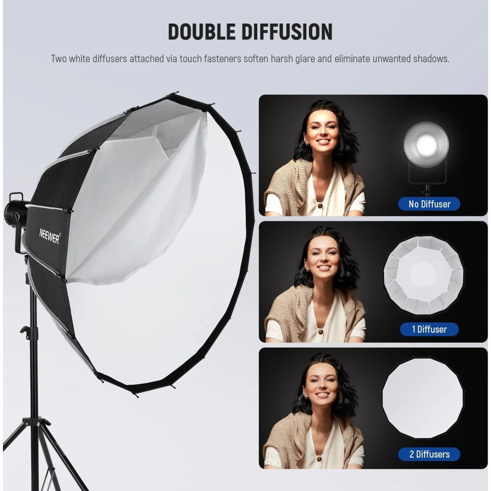 Neewer SF120Q 120 cm Parabol-Softbox