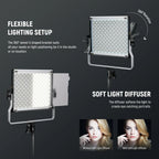 Neewer 660 PRO II 2x 50W RGB LED Lichtset inkl. Ständer und Tragetasche