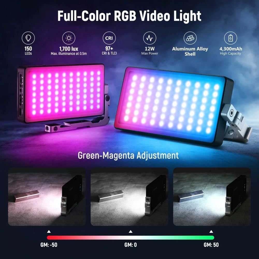 Neewer SL90 Pro 12W RGB LED-Licht